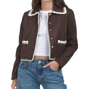 Bagatelle Women's Jacket with Cream Accents